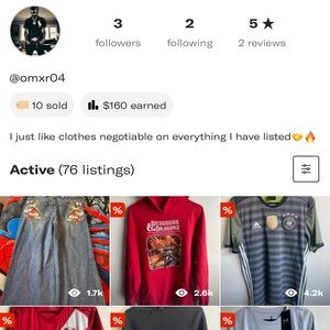 ALL MY POSHMARK FOLLOWERS GO FOLLOW MY DEPOP NO LONGER SELLING ON HERE